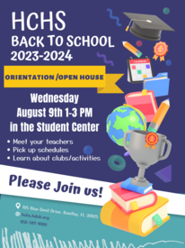 Read More - 2023-2024 Orientation/Open House (Student Center)